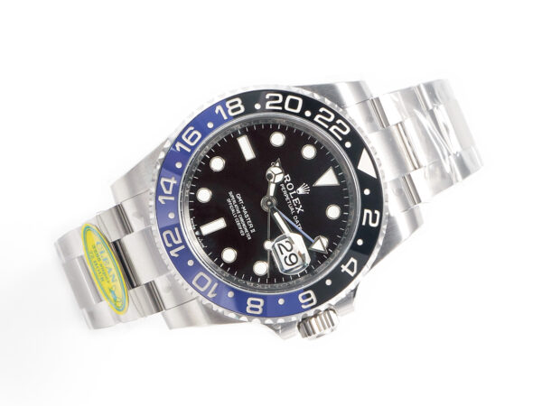 GMT-Master II 126710 BLNR Clean Black/Blue Ceramic 904L Steel Best Edition on Oyster Bracelet DD3285 CHS - Image 5